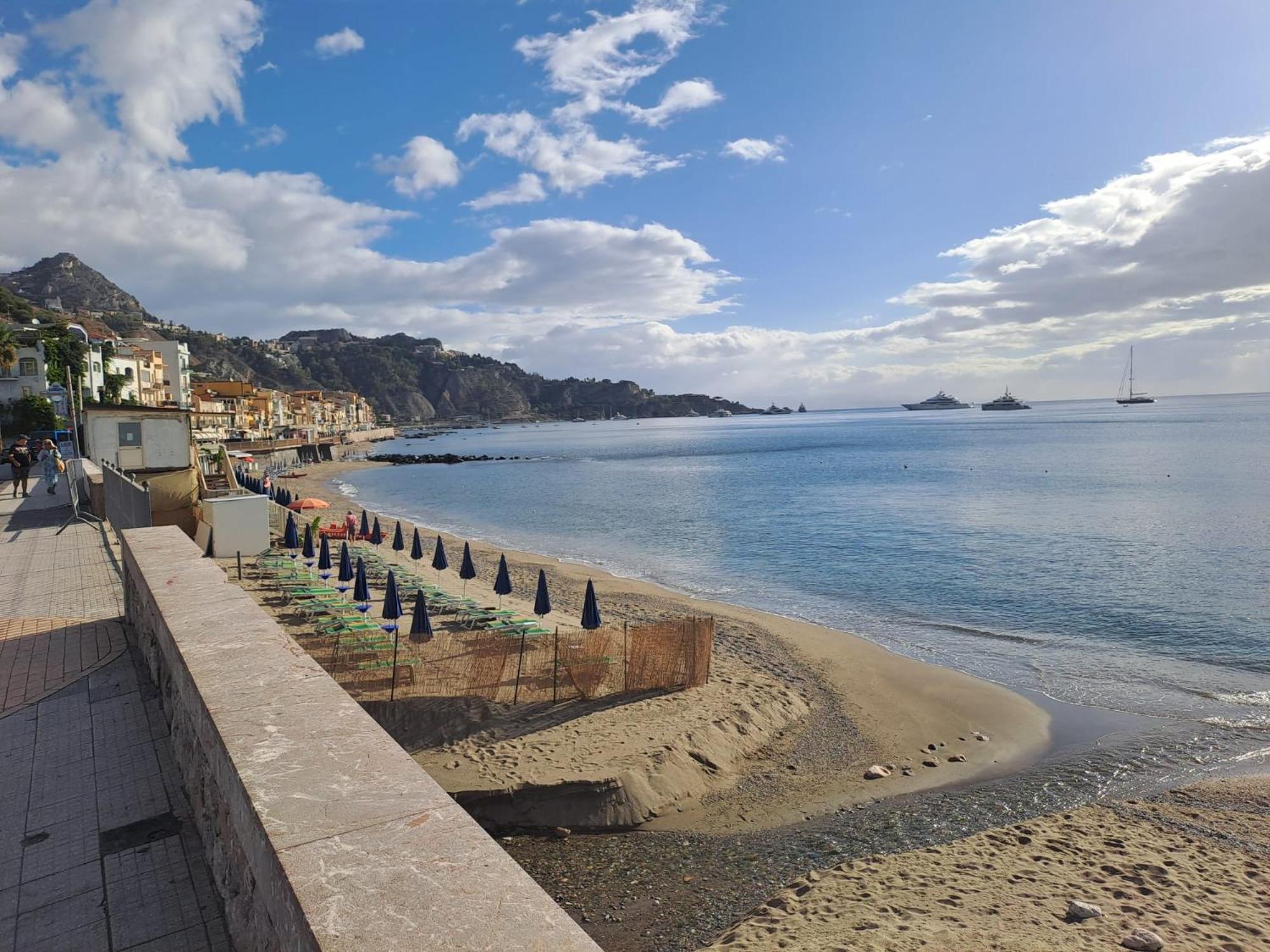 Nausica17 Naxos Bay Lejlighed Giardini Naxos Eksteriør billede